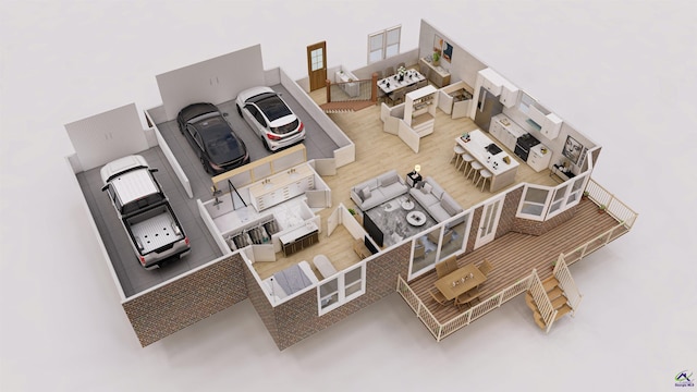 228 Morgan Ranch Cir, Bonaire, GA 31005 - floor plan
