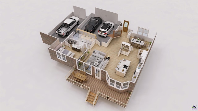 228 Morgan Ranch Cir, Bonaire, GA 31005 - view of layout