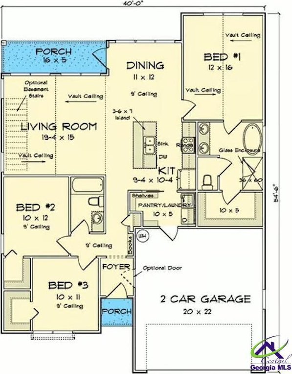 view of layout