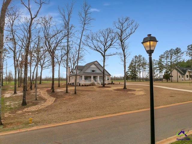 exterior space featuring driveway