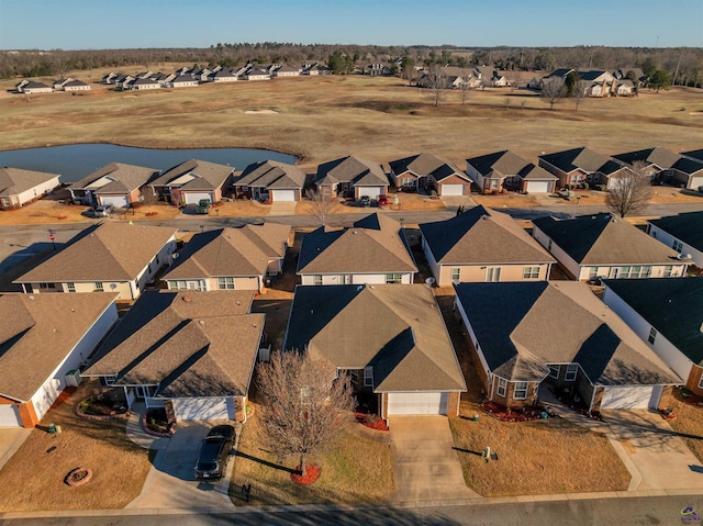 birds eye view of property featuring a residential view