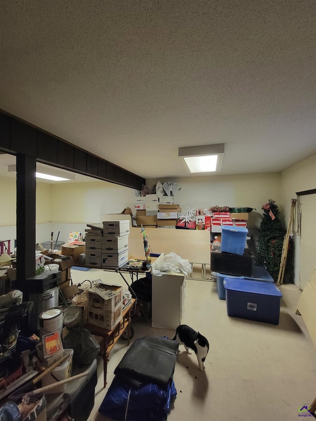 view of storage