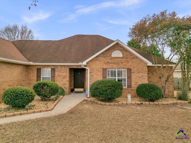 210 Cumberland Woods Ter, Warner Robins, GA 31088 - ranch-style house with brick siding and roof with shingles