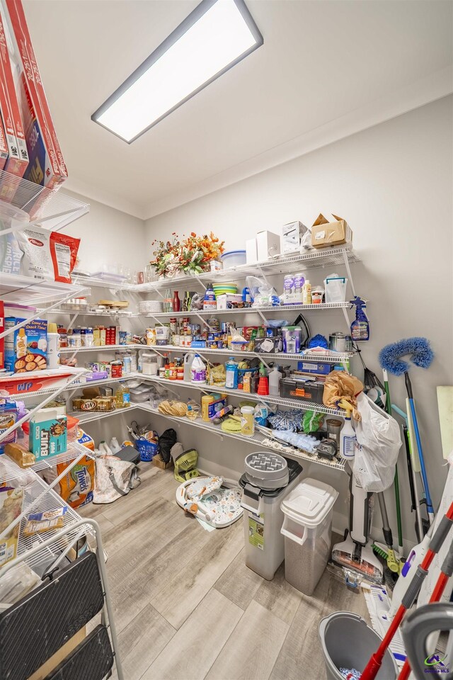 view of pantry