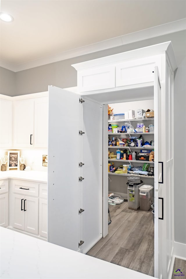 view of pantry