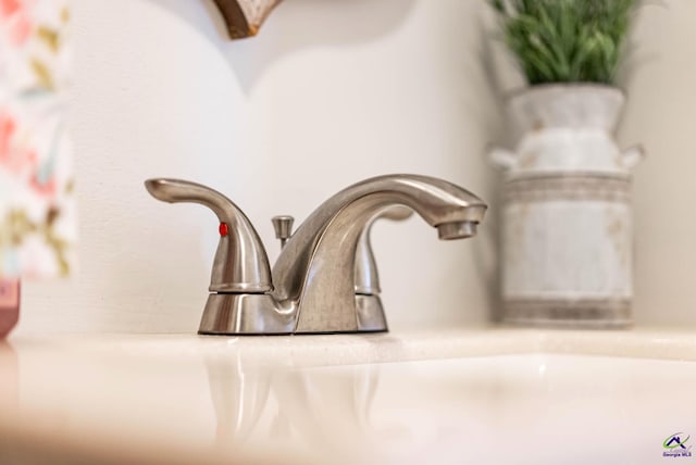 interior details with a sink