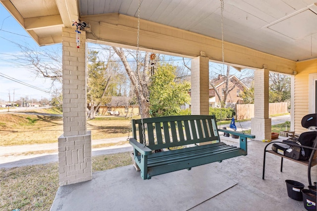 view of patio