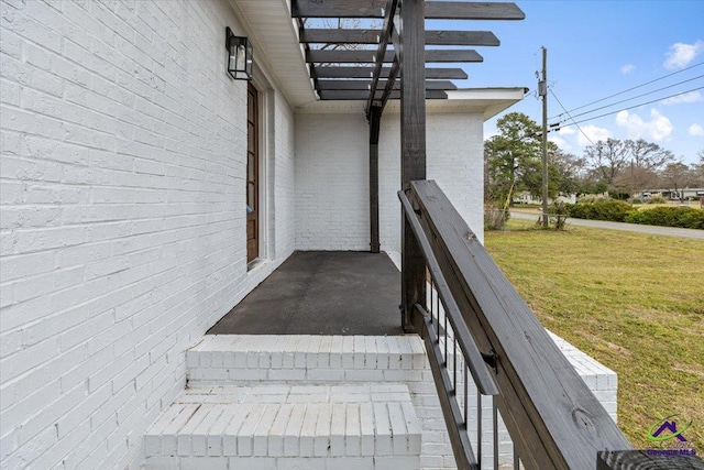 view of staircase