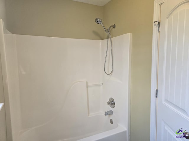 full bathroom with  shower combination