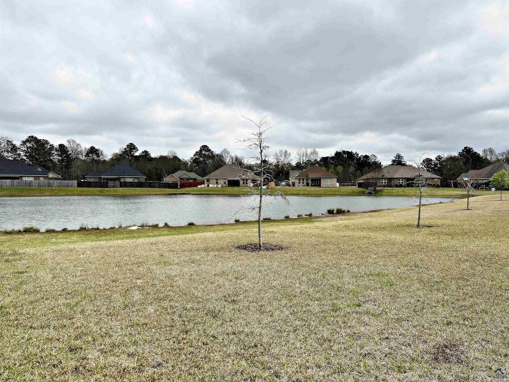 view of water feature featuring a residential view