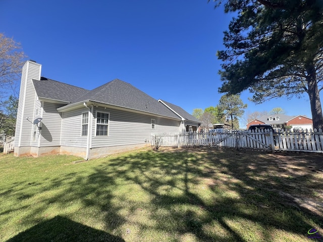 exterior space with fence