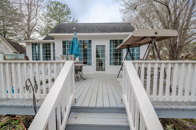 view of deck