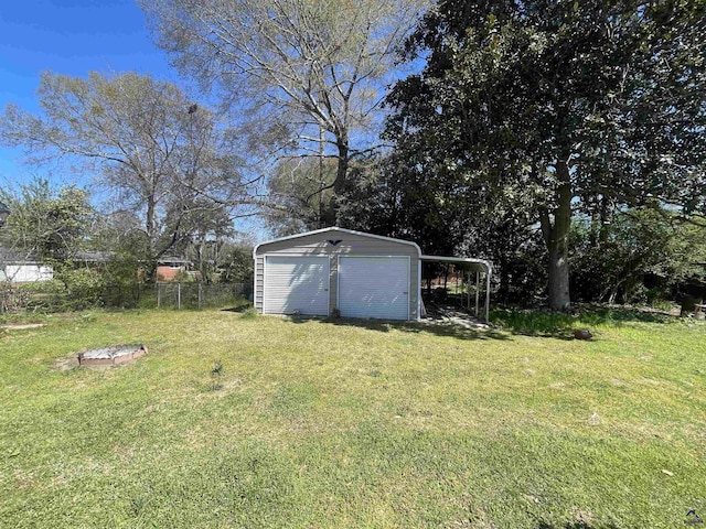 78 Duncan St, Fort Valley, GA 31030 - view of yard with a shed