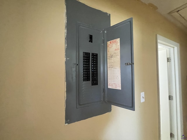 78 Duncan St, Fort Valley, GA 31030 - utility room with electric panel