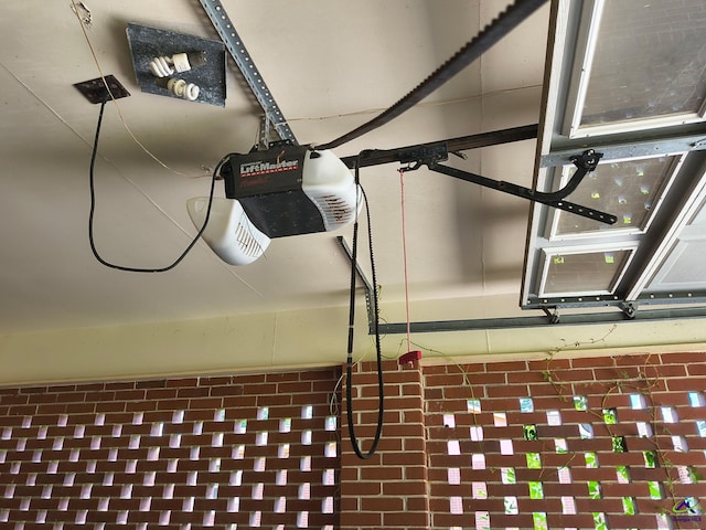 78 Duncan St, Fort Valley, GA 31030 - garage view of a garage door opener