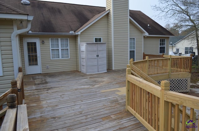view of deck