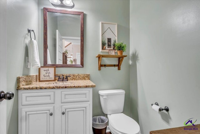 159 Feather Ln, Jackson, GA 30233 - bathroom with toilet and vanity