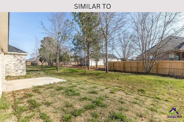 104 Reedy Ct, Perry, GA 31069 - view of yard with a patio