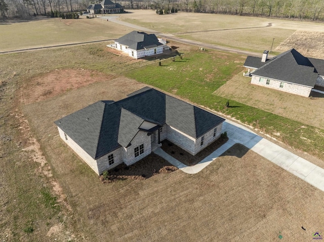 drone / aerial view