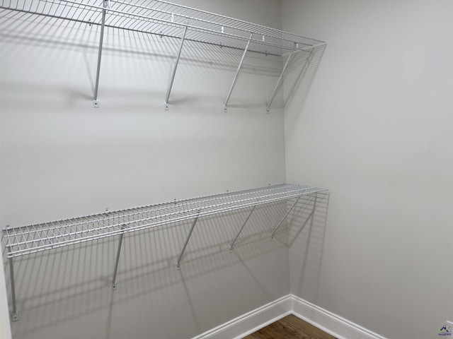 407 Frank Satterfield Rd, Perry, GA 31069 - spacious closet with dark wood finished floors