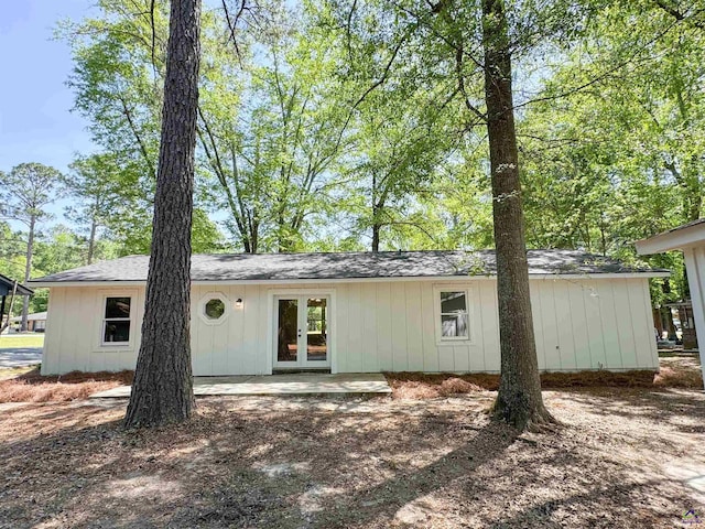 407 Frank Satterfield Rd, Perry, GA 31069 - rear view of house with french doors