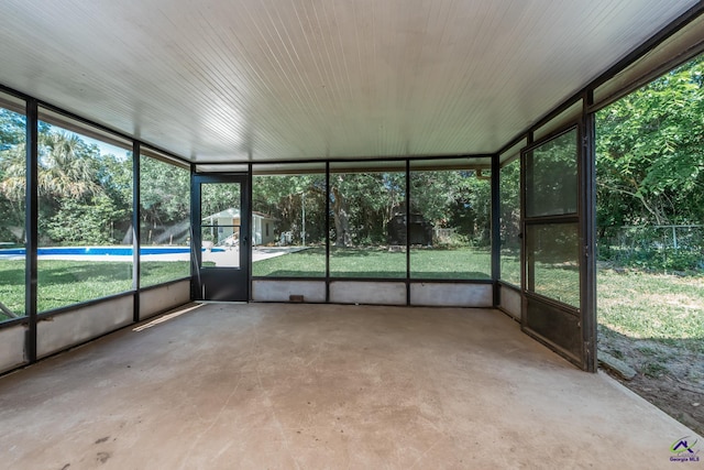 133 Avalon Dr, Warner Robins, GA 31093 - unfurnished sunroom with a healthy amount of sunlight
