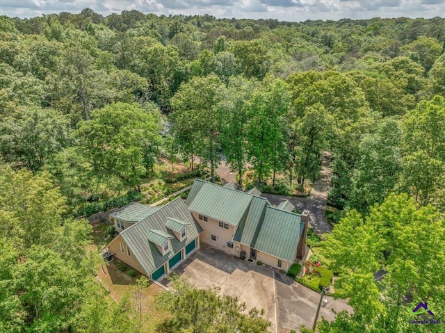 124 Joy Dr, Warner Robins, GA 31088 - drone / aerial view with a view of trees