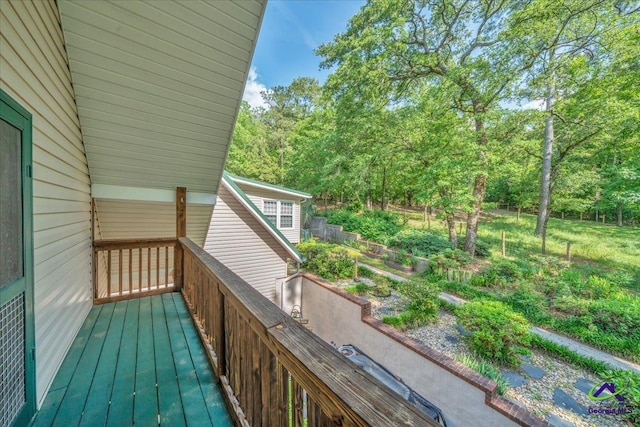 124 Joy Dr, Warner Robins, GA 31088 - view of wooden terrace