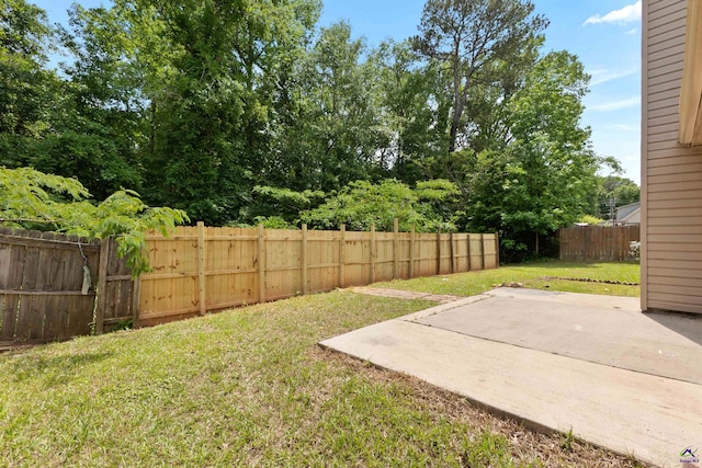 203 York Ln, Macon, GA 31220 - view of yard featuring a patio and a fenced backyard