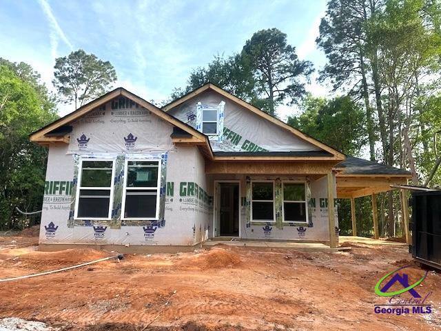 view of property under construction
