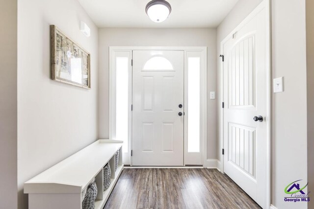 122 Milford Cir, Perry, GA 31069 - entrance foyer featuring wood finished floors