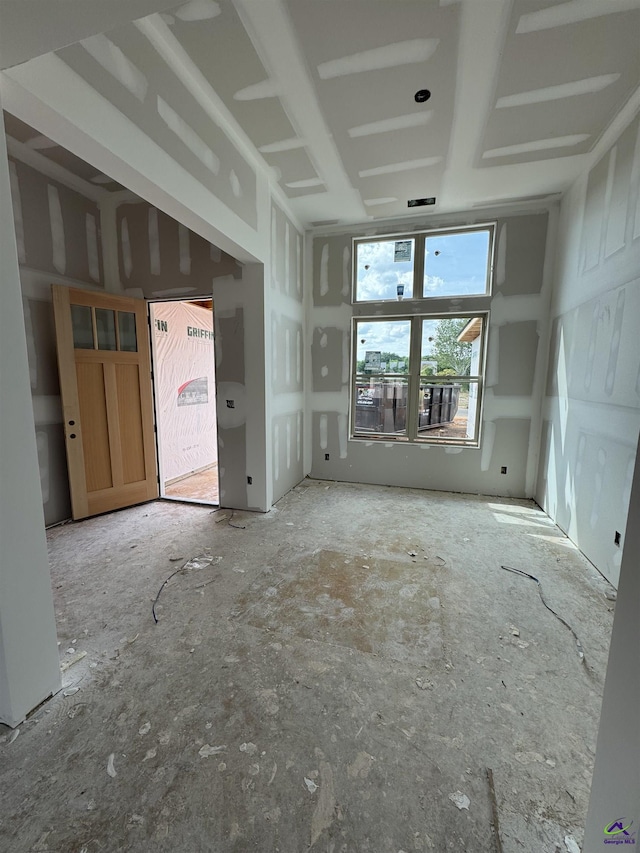 view of empty room