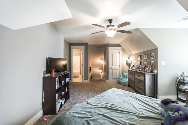 217 Woodlands Blvd, Kathleen, GA 31047 - carpeted bedroom featuring baseboards and ceiling fan