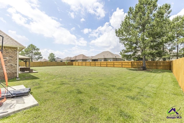 217 Woodlands Blvd, Kathleen, GA 31047 - view of yard featuring a gazebo and a patio area