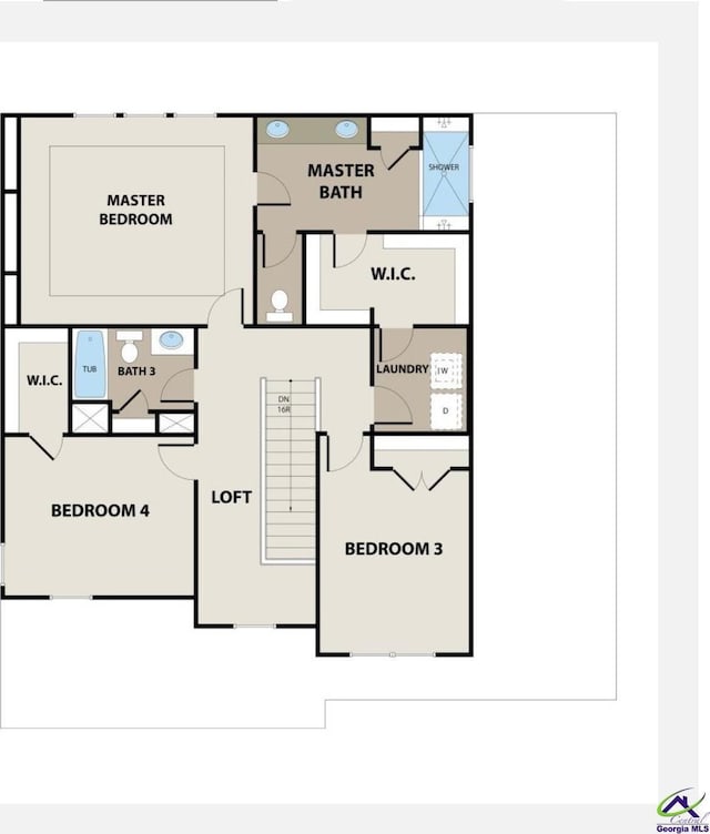192 Chapman Ridge Rd, Macon, GA 31211 - floor plan