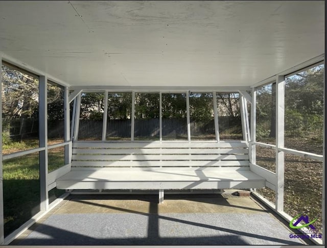 1575 Winston Dr, Macon, GA 31206 - view of unfurnished sunroom