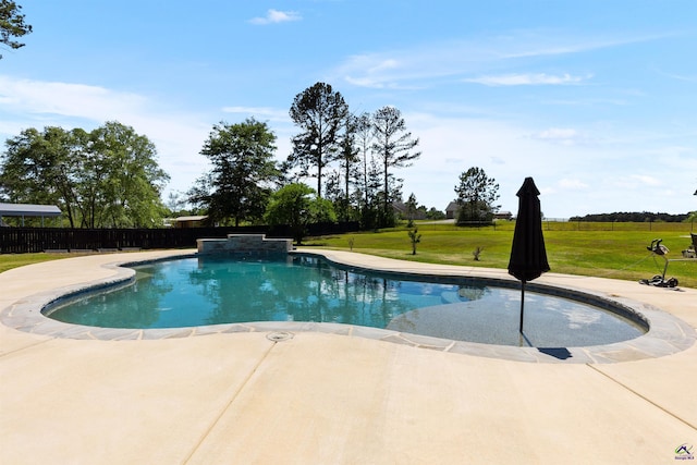 465 Pitts Rd, Hawkinsville, GA 31036 - outdoor pool featuring a patio