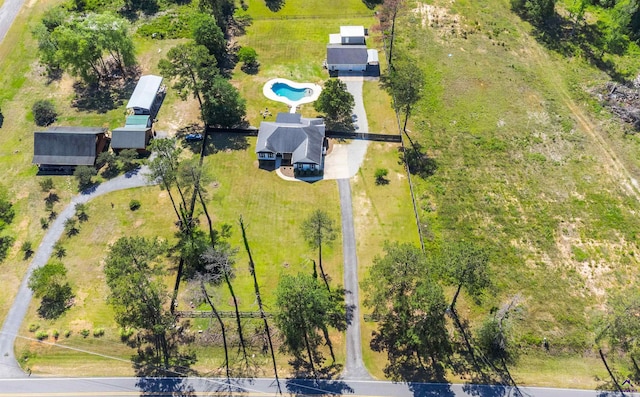 465 Pitts Rd, Hawkinsville, GA 31036 - drone / aerial view of a pool area