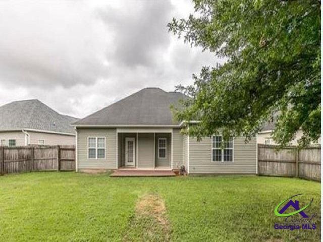 view of rear view of property