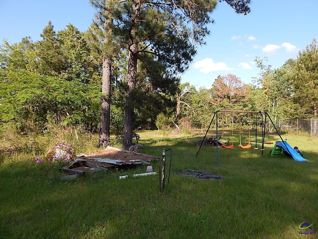 7085 US Highway 341 S, Roberta, GA 31078 - view of jungle gym featuring a yard