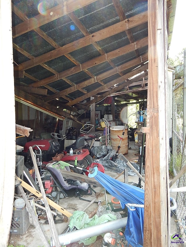 7085 US Highway 341 S, Roberta, GA 31078 - view of garage