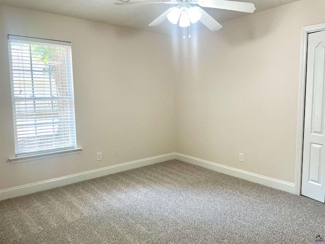 1187 Camden Ct, Warner Robins, GA 31088 - carpeted spare room with a ceiling fan and baseboards