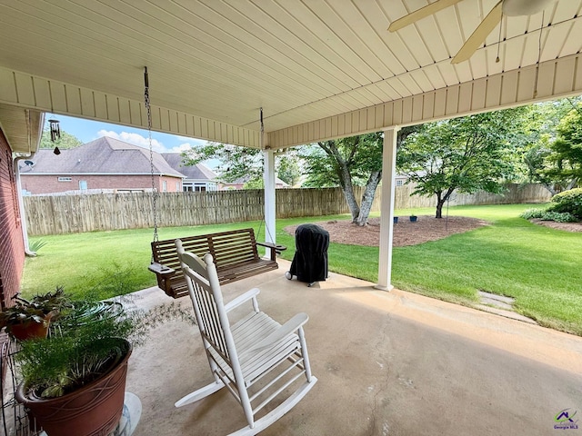 view of patio