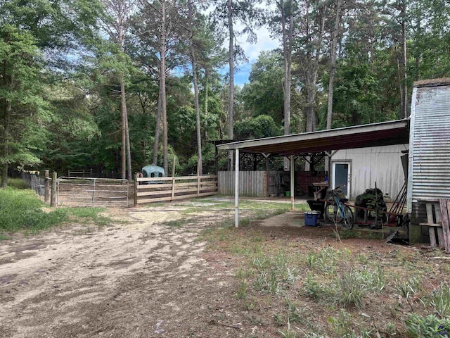 174 Cabero Rd, Hawkinsville, GA 31036 - view of yard featuring fence and a gate