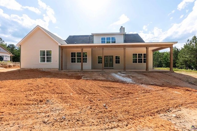 615 Head Rd, Juliette, GA 31046 - back of property with a chimney