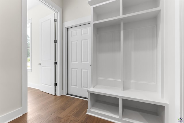 615 Head Rd, Juliette, GA 31046 - mudroom with dark wood-type flooring