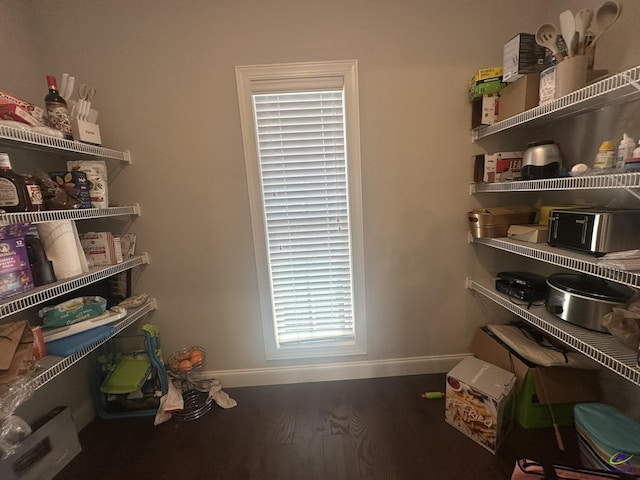 view of pantry