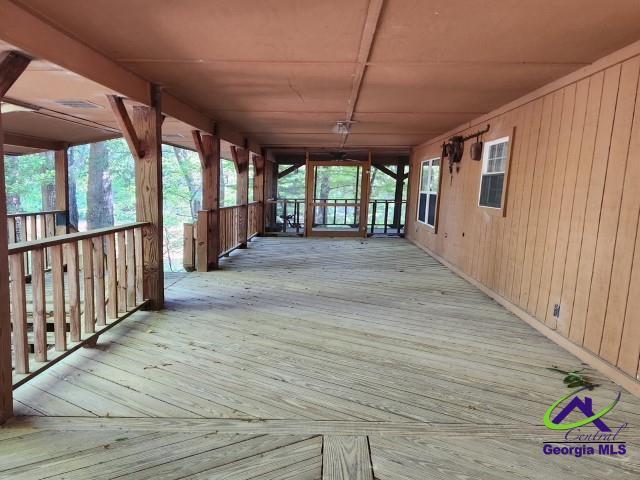 29 Riverview Dr, Hawkinsville, GA 31036 - view of wooden deck