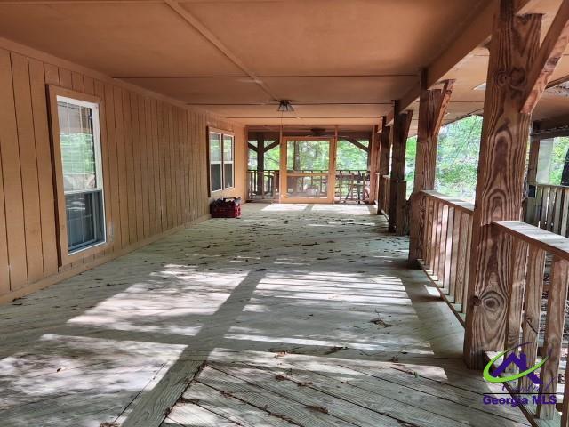 29 Riverview Dr, Hawkinsville, GA 31036 - view of wooden deck