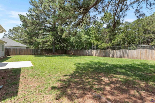view of yard